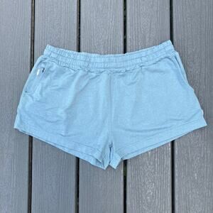 Vuori blue shorts, athletic loungewear running shorts